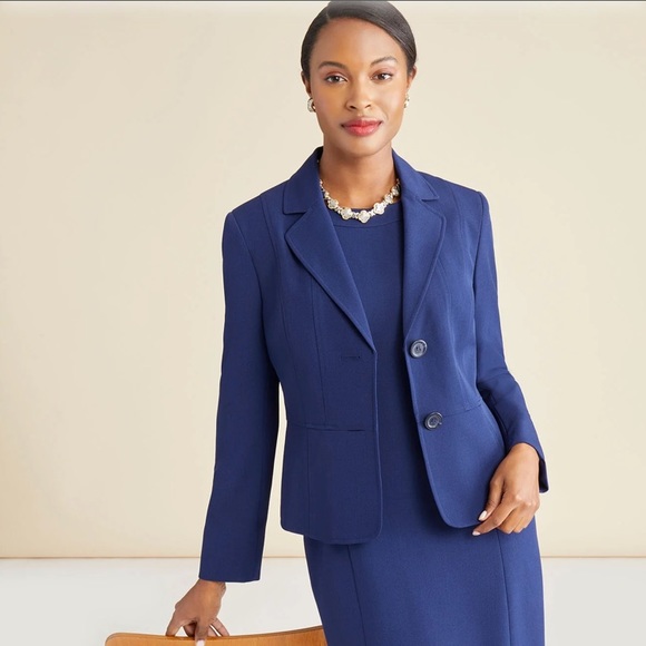 Kasper Jackets & Coats Euc Kasper Womens Suit Jacket Blazer 6w